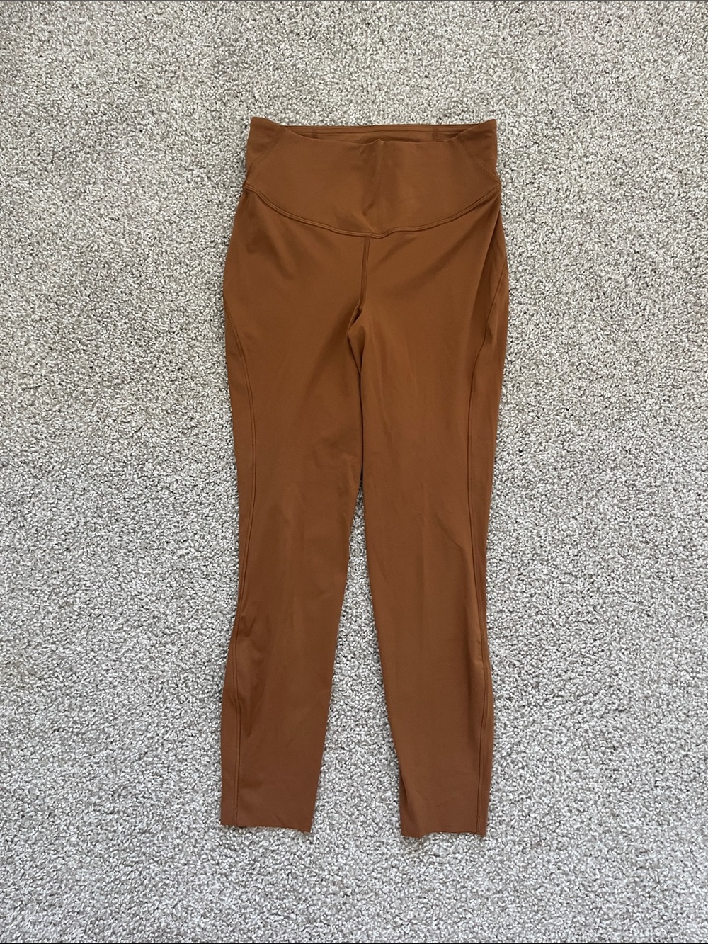 Lululemon Copper Brown Base Pace High Rise Tight 25" Size 8